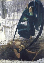 A halál és a sírásó, részlet